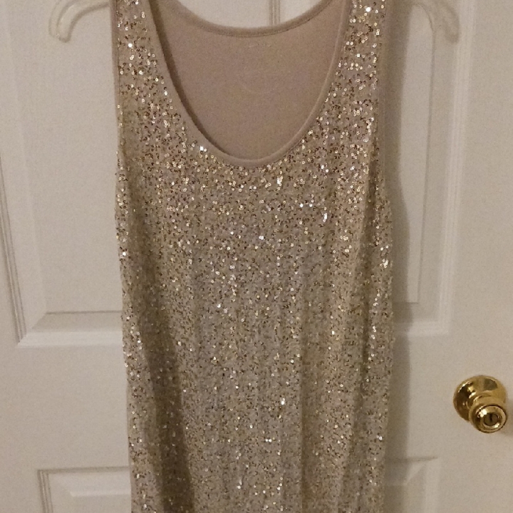 Sparkling Sequin Tank Top